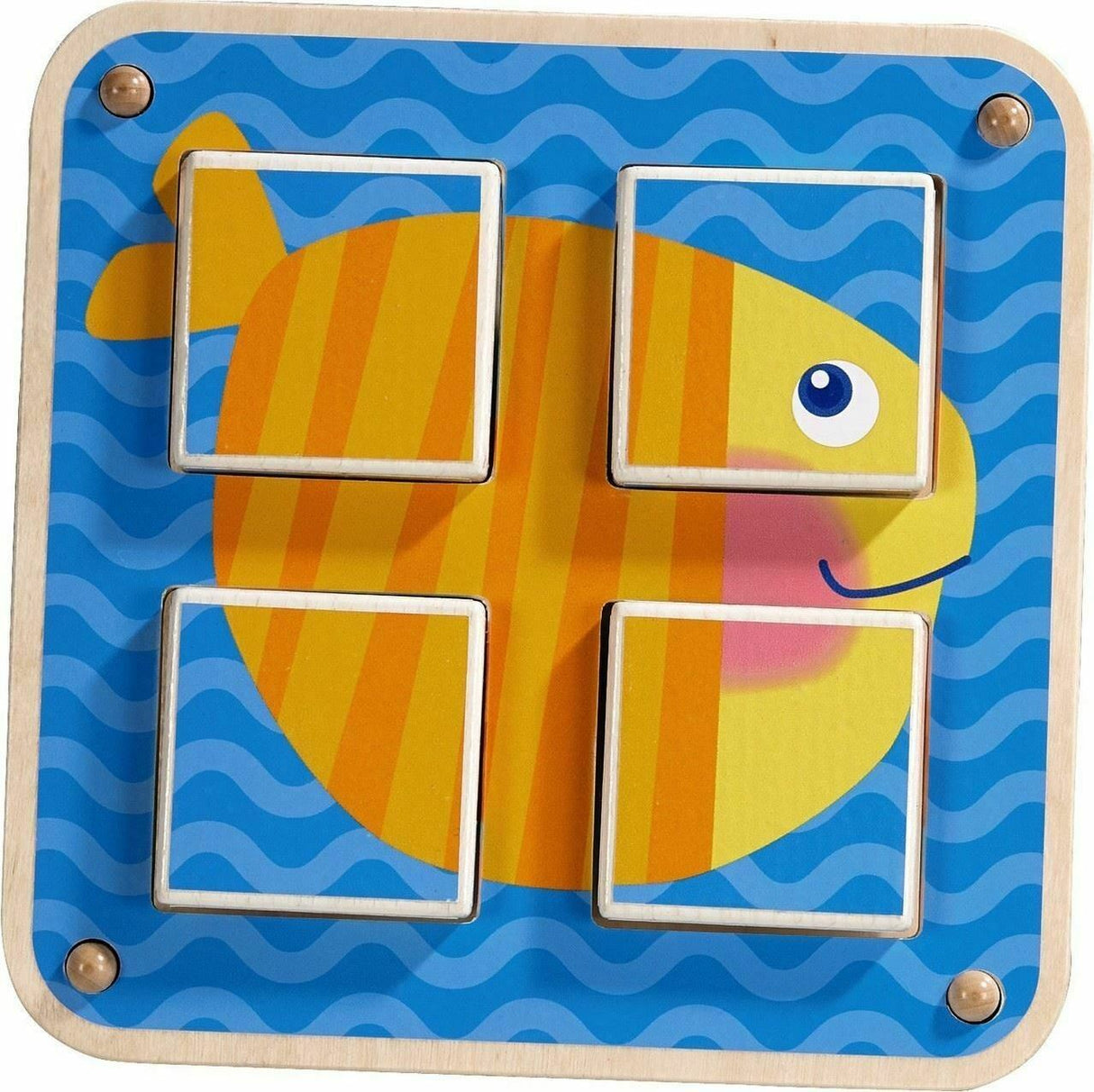 Cubes Puzzle Garden Animals