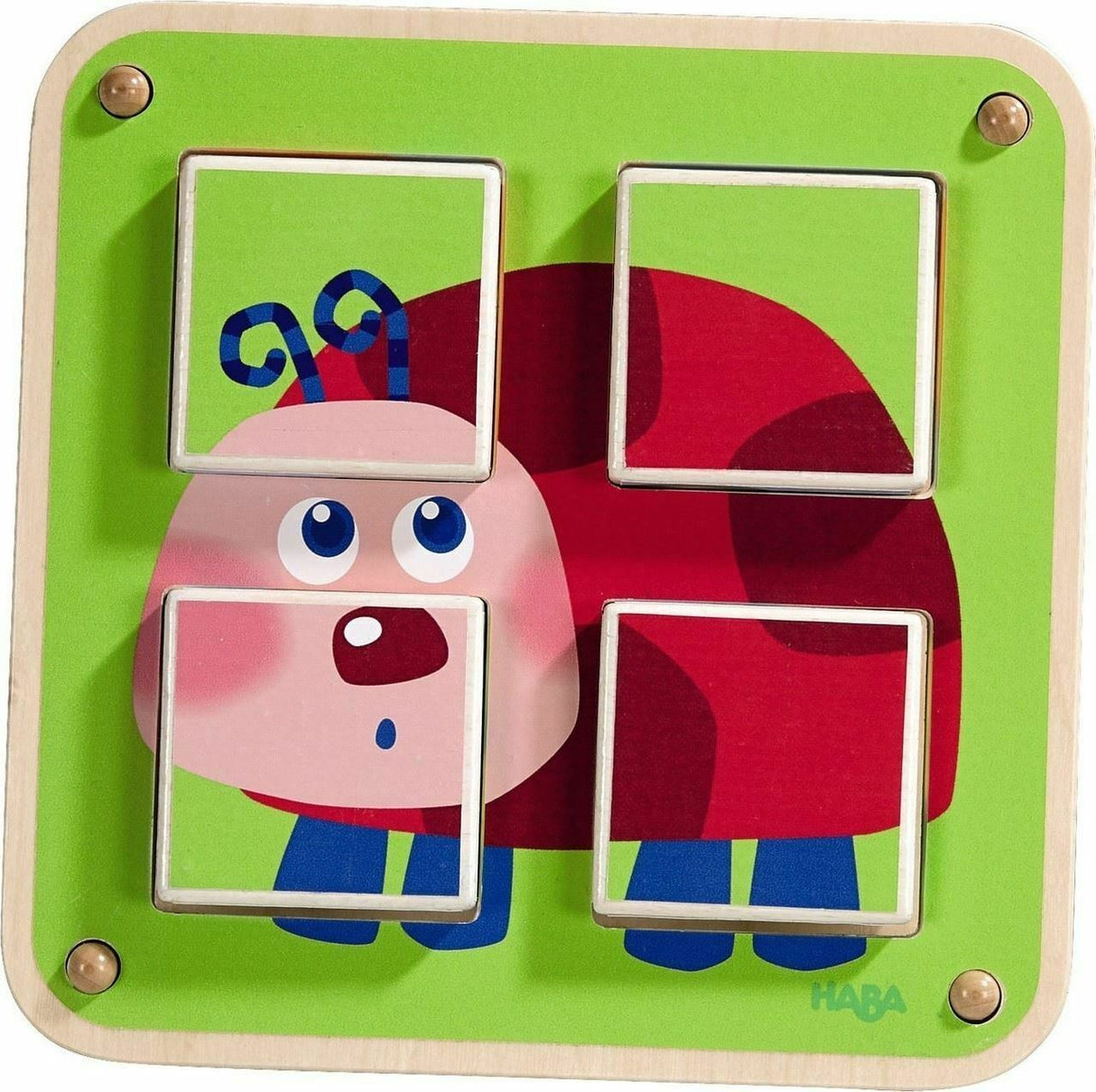 Cubes Puzzle Garden Animals
