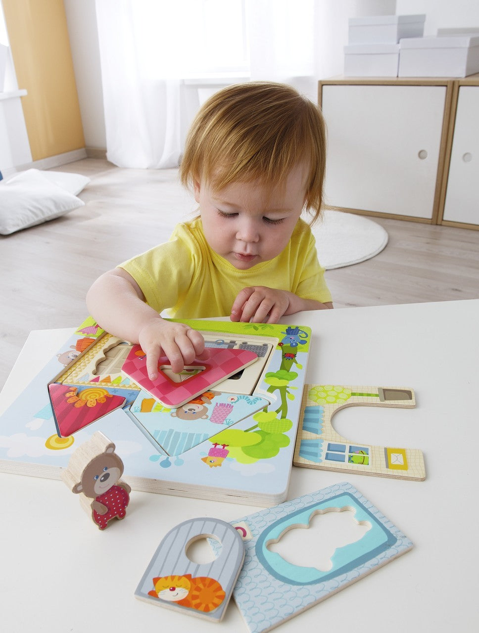 3-d Wooden Bear Puzzle
