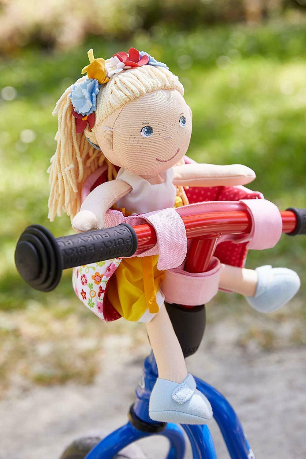 Doll Bicycle Seat- Flower Meadow