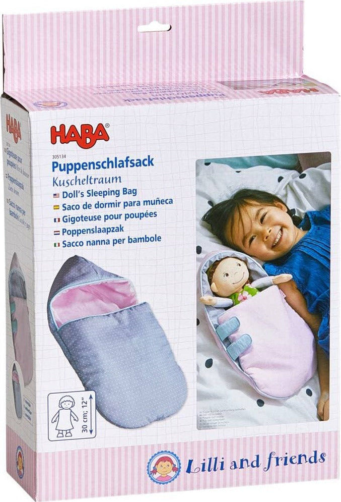 Reversible Sleeping Bag for 12"-13.5" Dolls