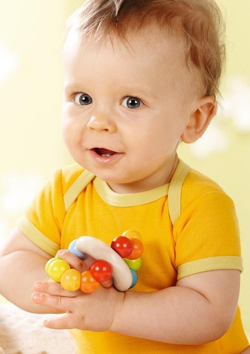 Color Whorl Clutching Toy