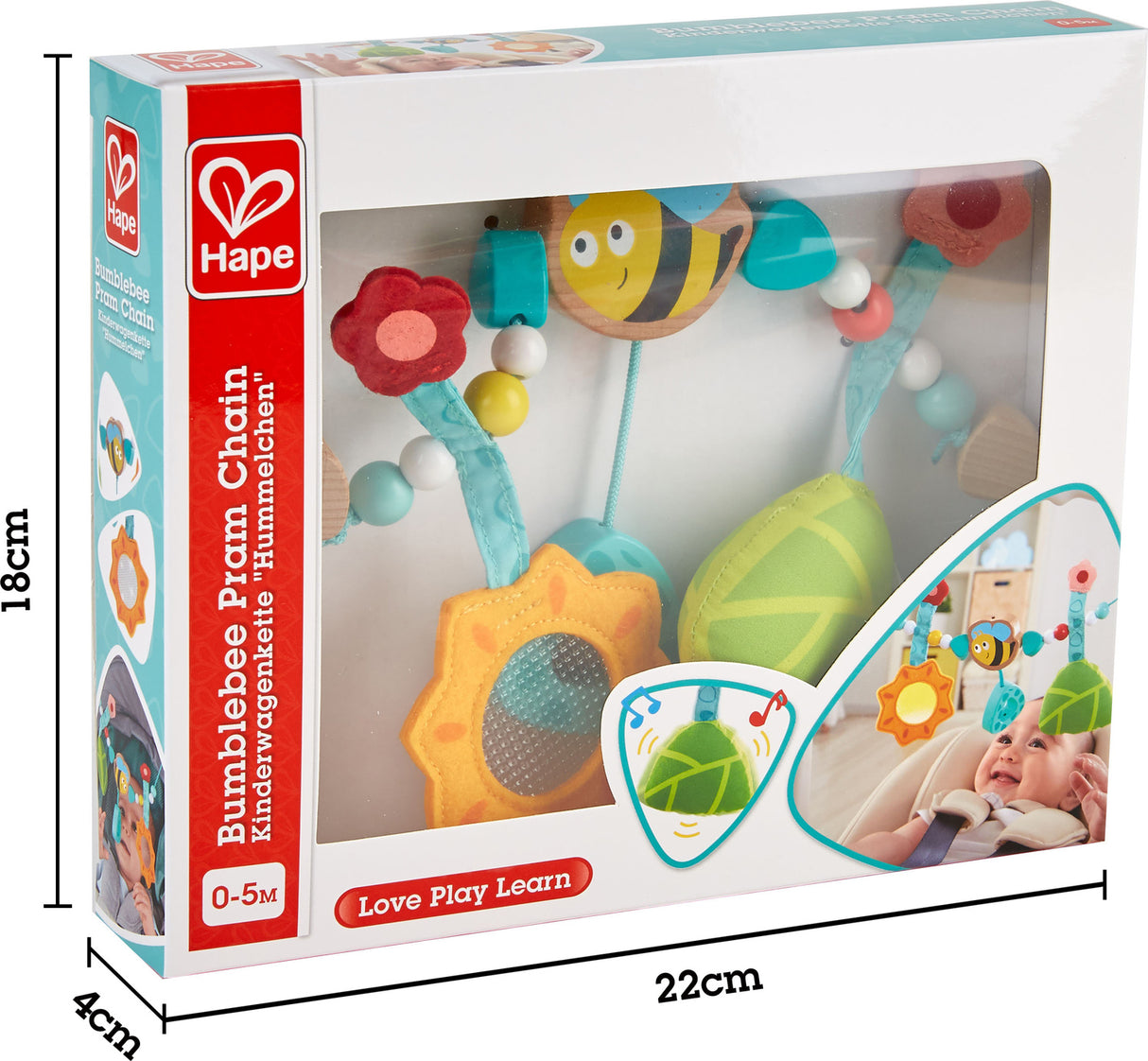 Bumblebee Pram Chain