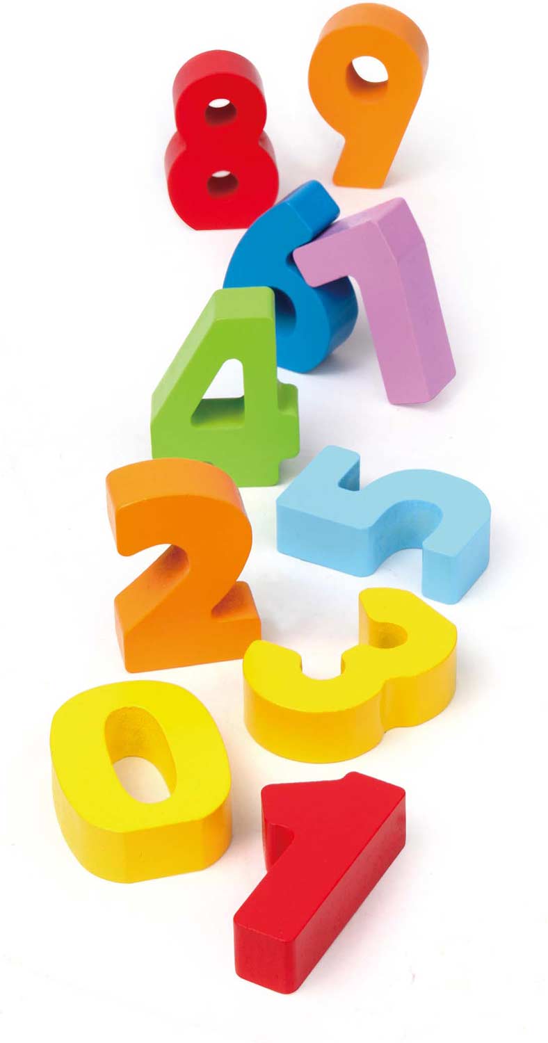 Numbers and Colors Wooden