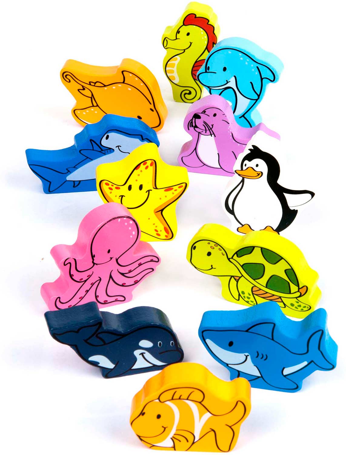 Under The Sea Wooden Figures