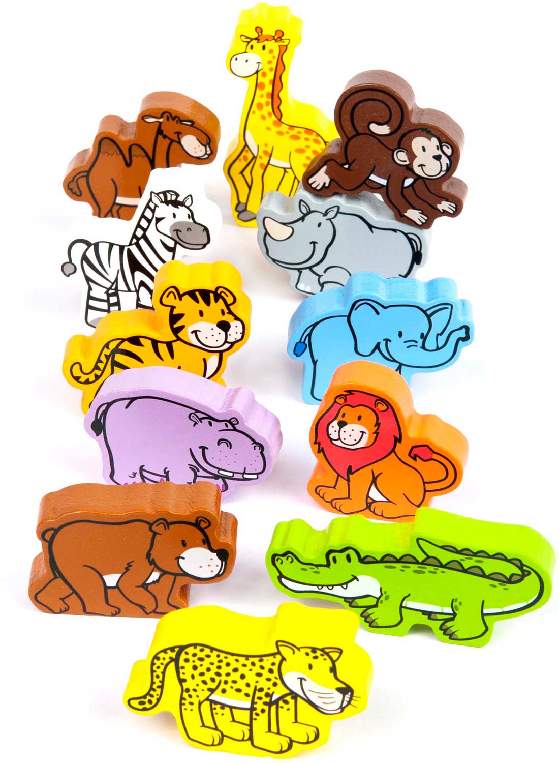 Jungle Parade Wooden Animals