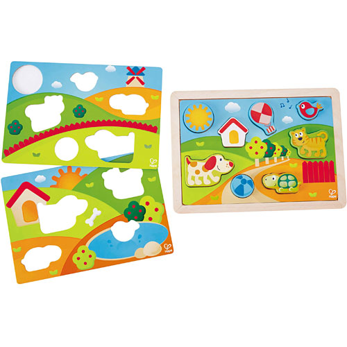 Sunny Valley Puzzle 3in1