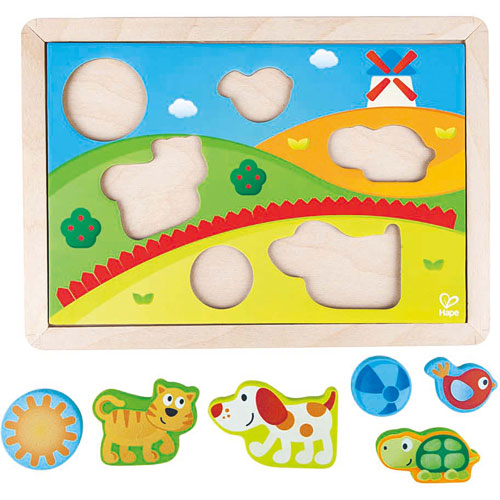 Sunny Valley Puzzle 3in1
