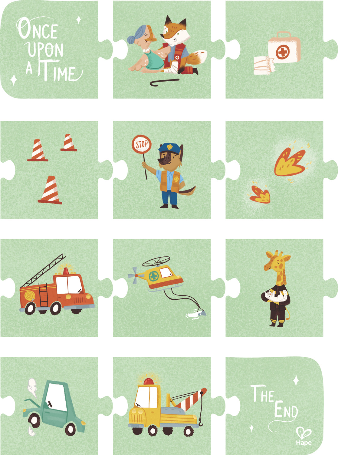 Rescue Vehicles Puzzle