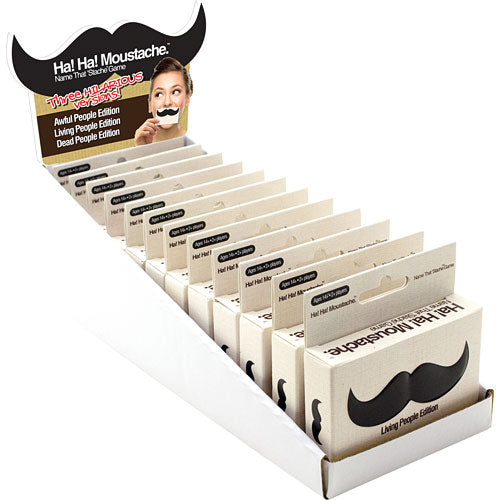 HA! HA! Moustache Name That \'stache Game Living People Edition
