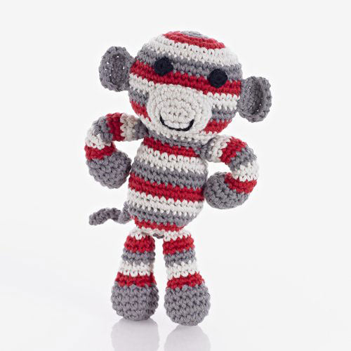 Pebble: Monkey Rattle - Boy