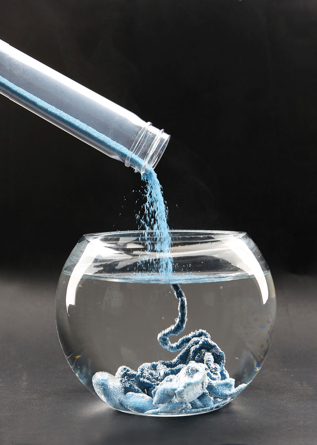 Hydrophobic Sand test tube