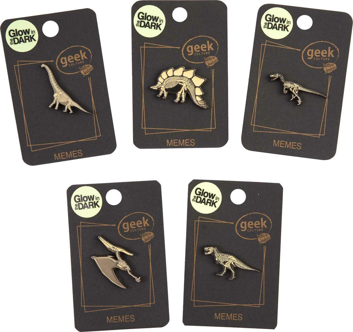 Tyrannosaurus Skeleton Pin