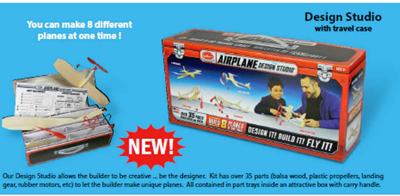 Airplane Design Studio w Travel Case