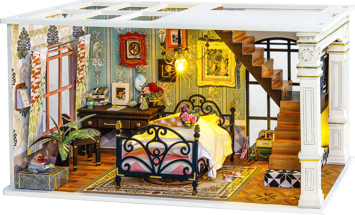 DIY Dollhouse Miniature - Paris Midnight