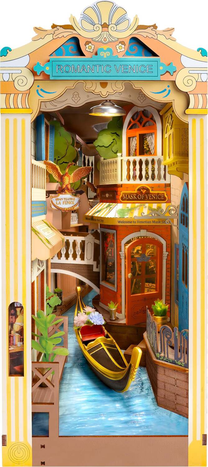 DIY Miniature House Kit: Romantic Venice