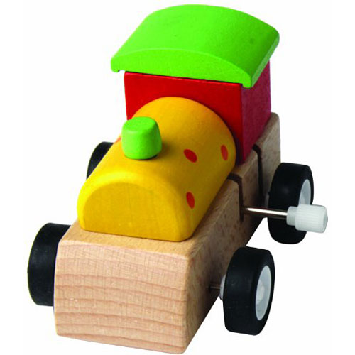 House of Marbles Wooden Clockwork Train