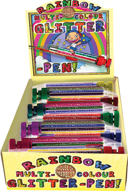 House of Marbles Rainbow Glitter Pen