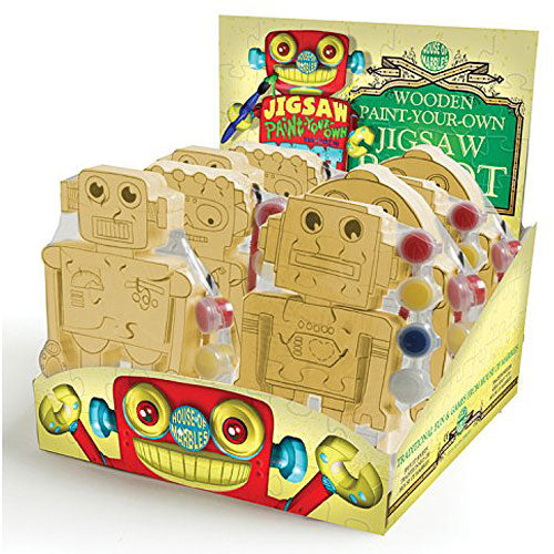 Gobot the Robot Jigsaw Puzzle Wooden
