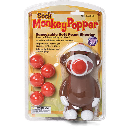 Sock Monkey Popper