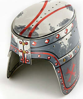 Liontouch Pretend-Play Dress Up Costume Maltese Knight Helmet