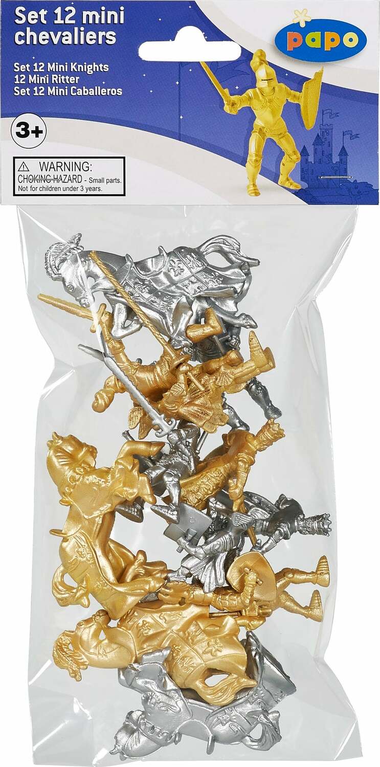 Papo France Mini Knights (Header Bag, 12pcs)