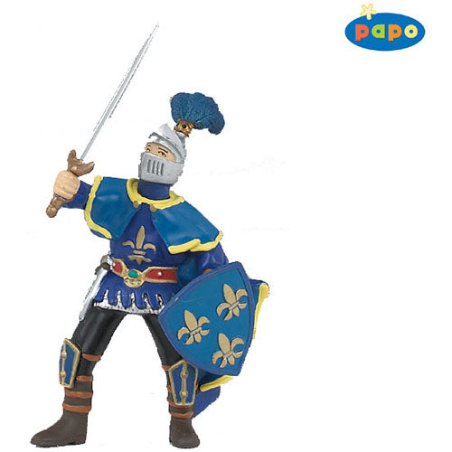 Paladin with Feather Blue