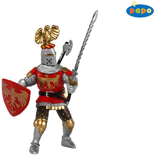 Crested Knight Red