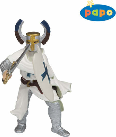 Crusader with Blue Helmet