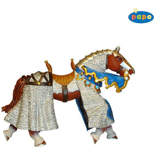 Blue Chain-mail Horse