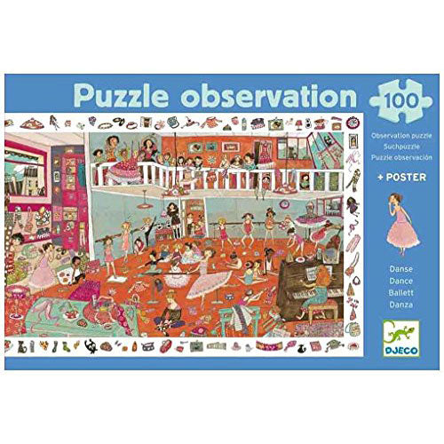 Djeco Dance Observation Puzzle