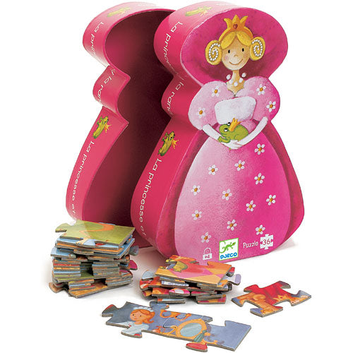 Djeco Princess and Frog Puzzle 36pcs- Catalog 2012