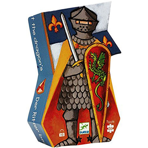 Djeco / Shaped Box Puzzle, The Knight and The Dragon