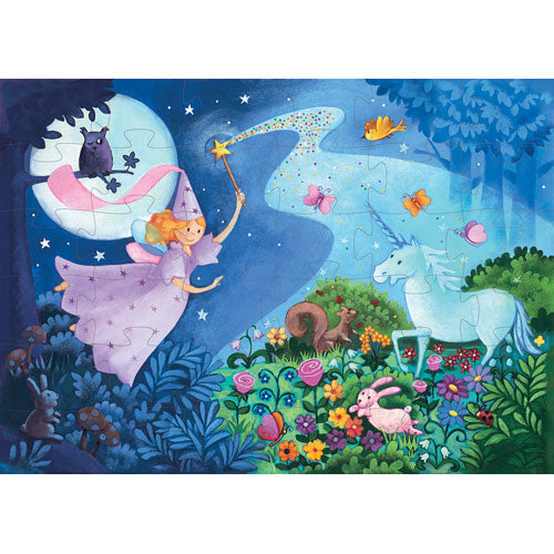 Djeco The Fairy and the Unicorn Puzzle 36pcs