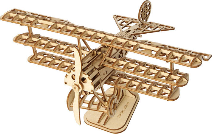 Classic 3D Wood Puzzles; Tri-Plane