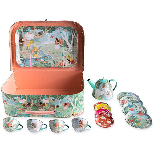 Tin Tea Set Fairy