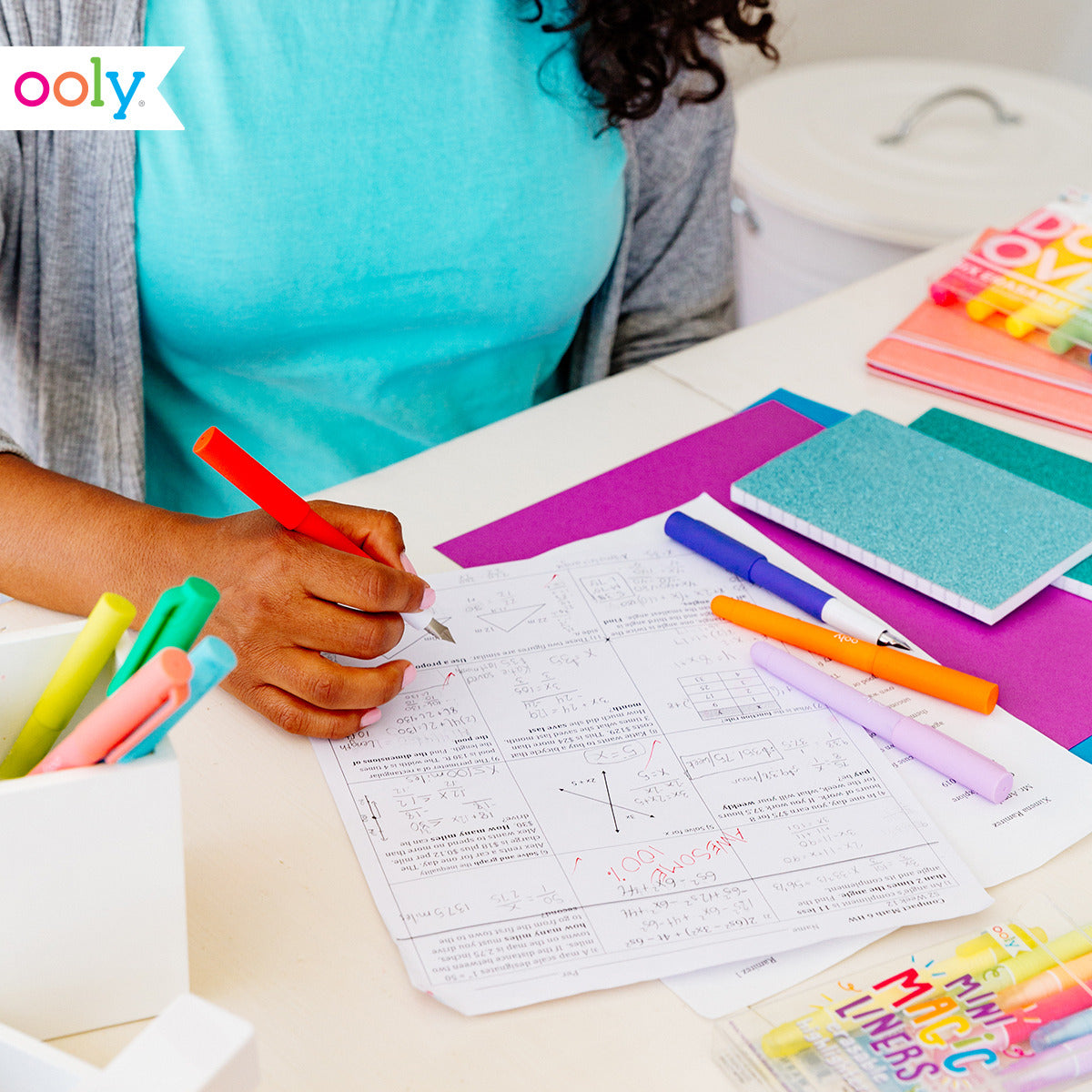 Color Write Fountain Pens 8pk