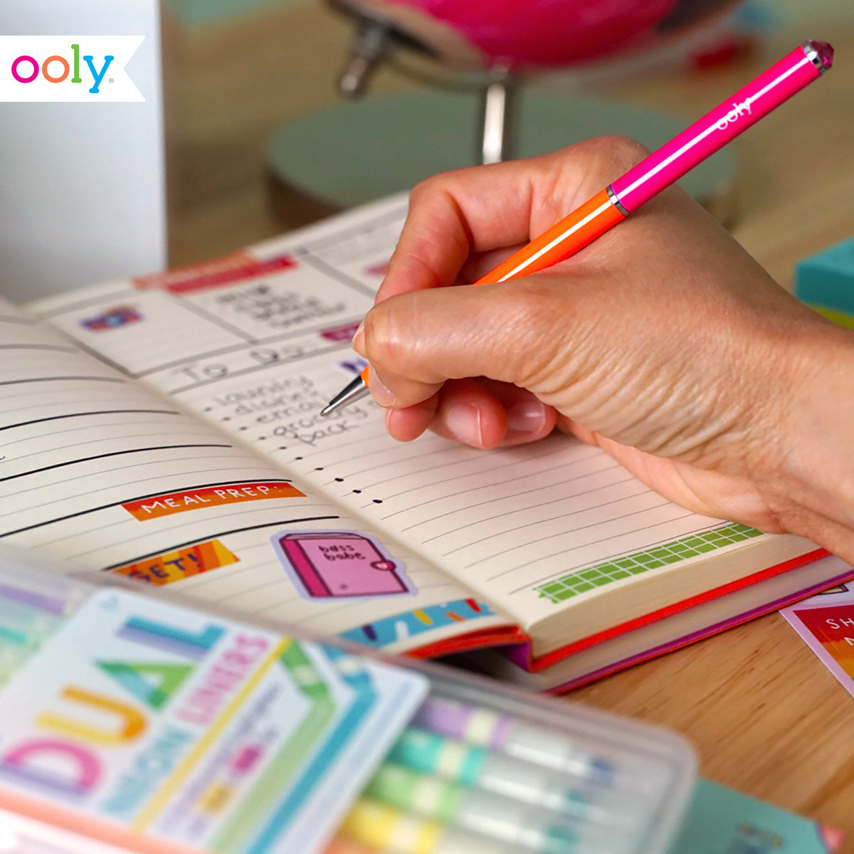 Neon Style Writers Ballpoint Pens