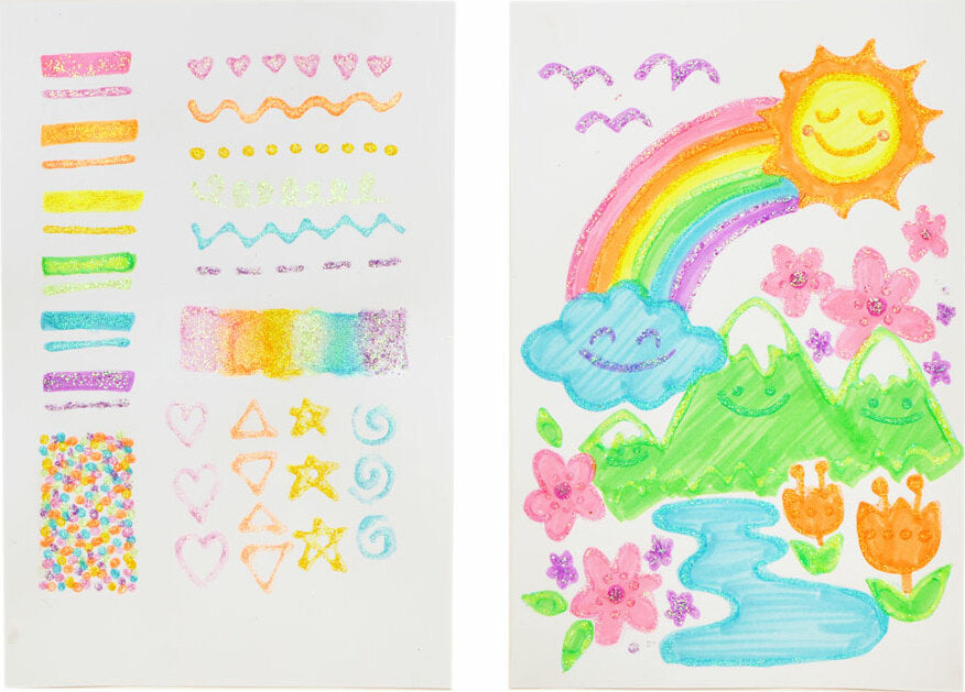 Rainbow Sparkle Glitter Glue