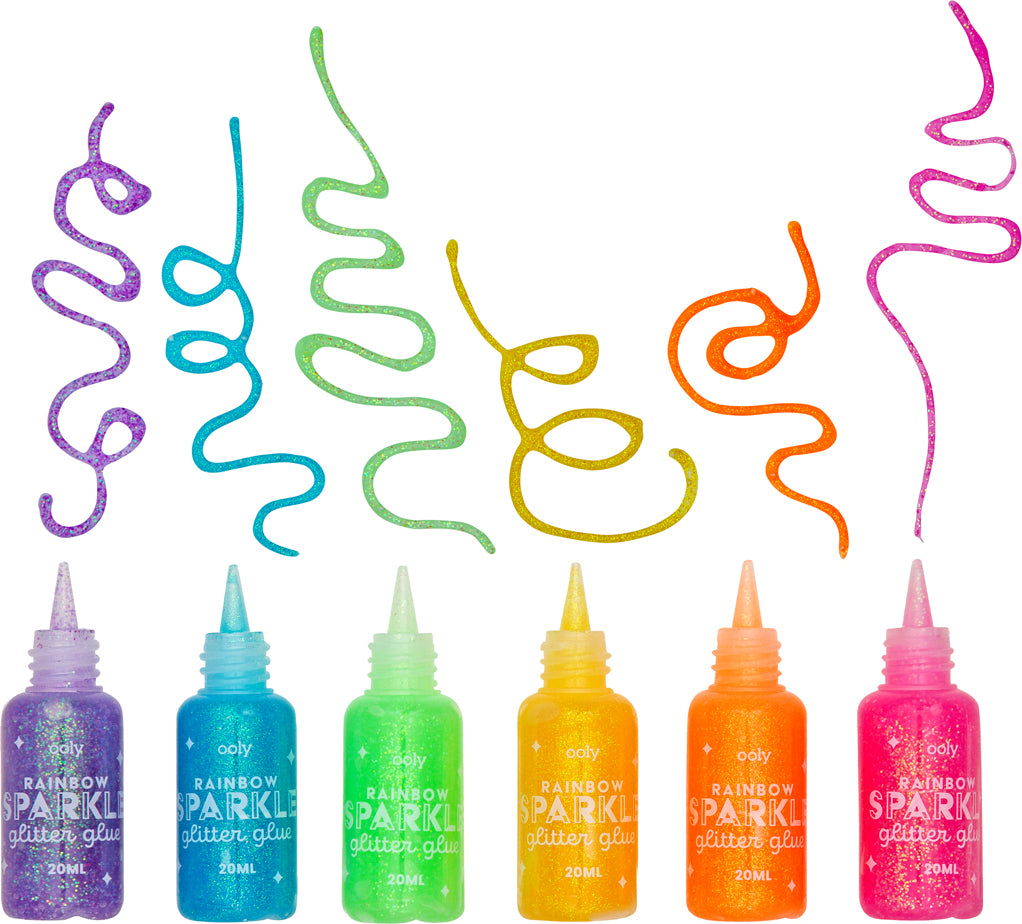 Rainbow Sparkle Glitter Glue