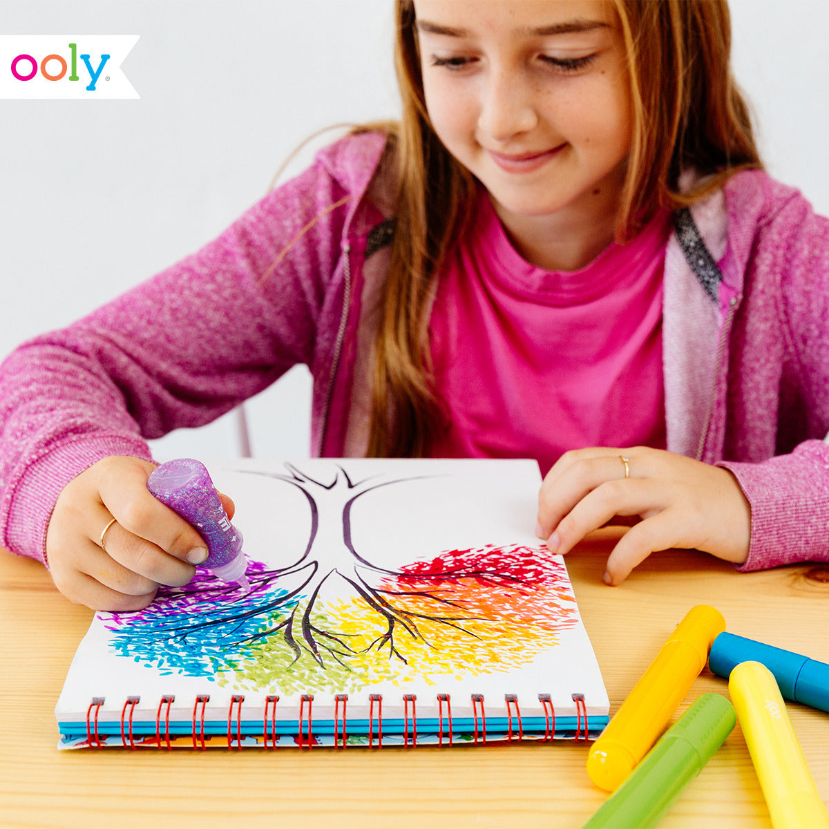 Rainbow Sparkle Glitter Glue