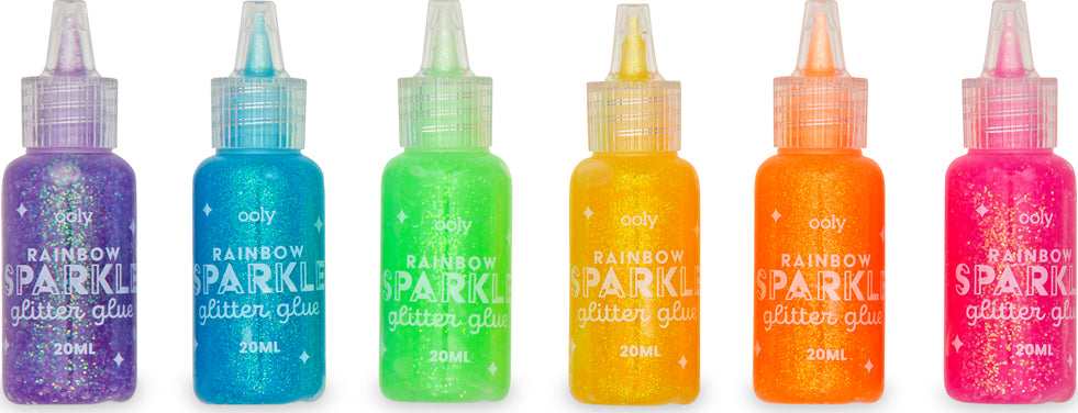 Rainbow Sparkle Glitter Glue