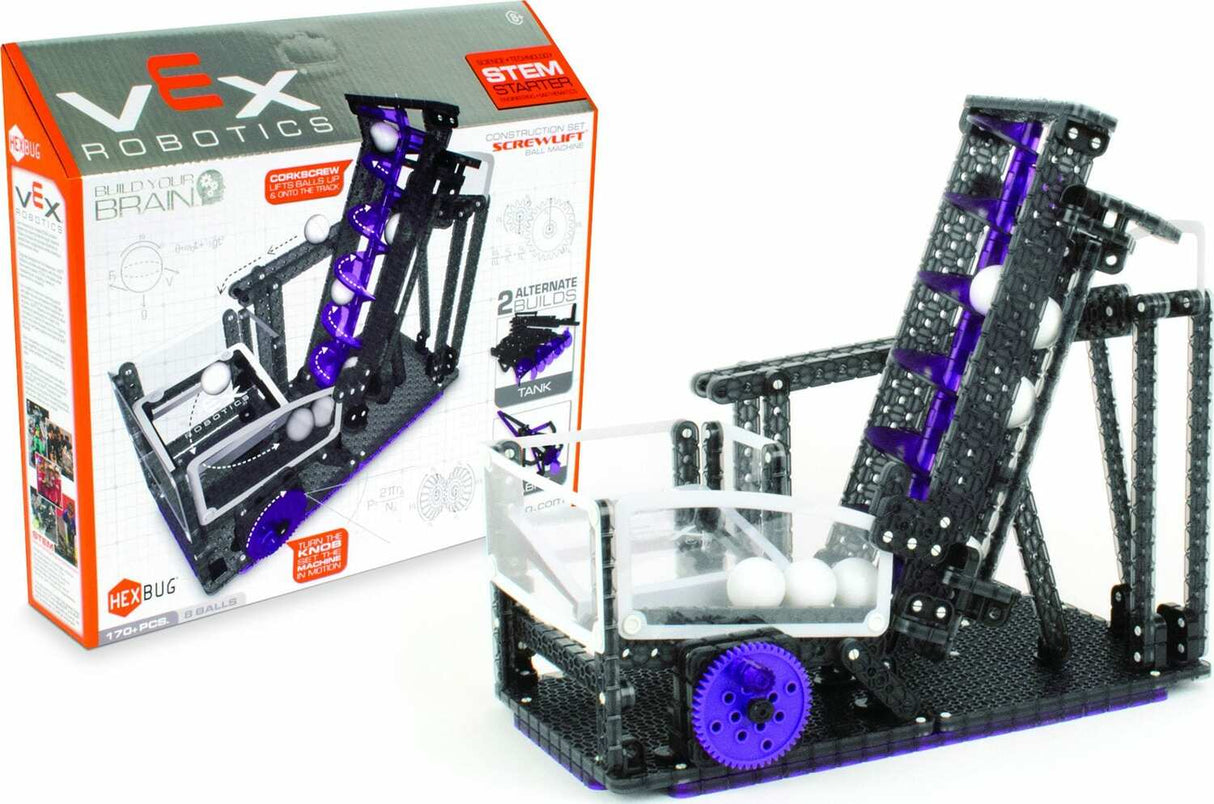 VEX Robotics Screw Lift Ball Machine By HEXBUG