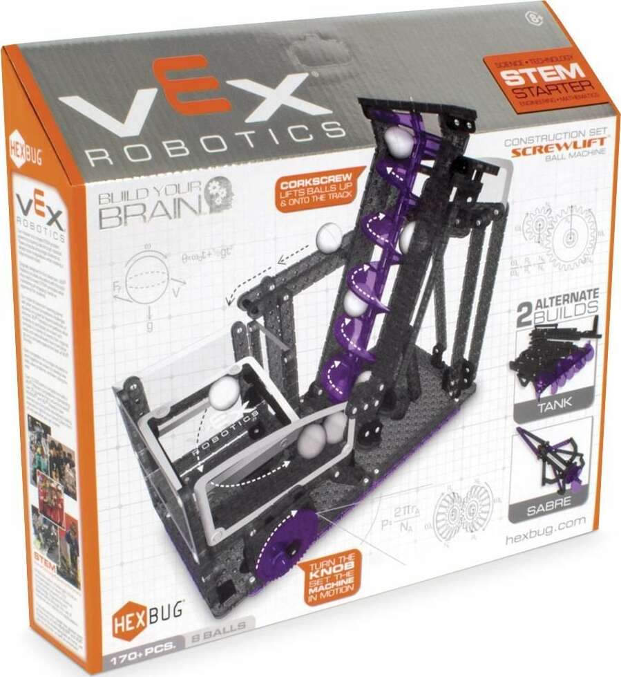 VEX Robotics Screw Lift Ball Machine By HEXBUG