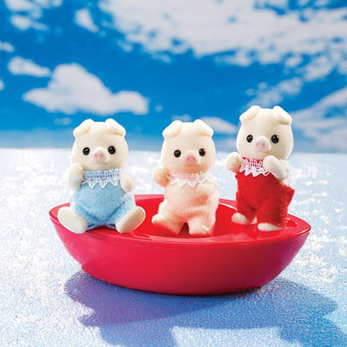 Calico Critters Oinks Pig Triplets