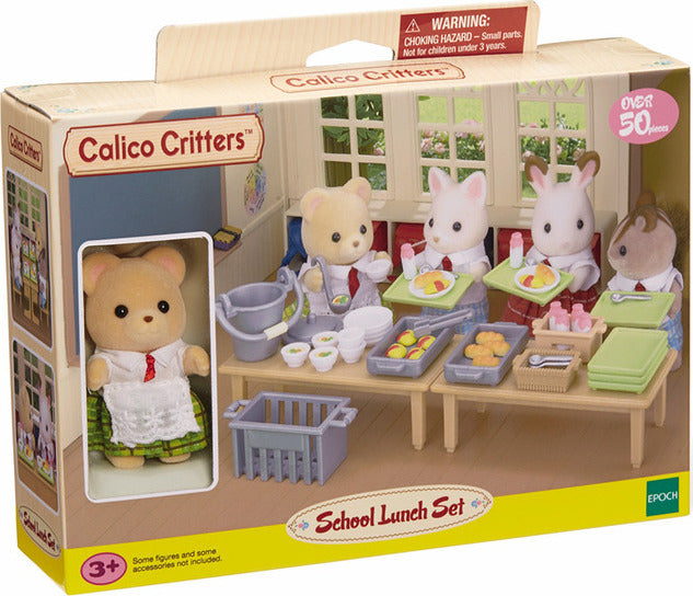 Calico Critters School Lunch Set Toy