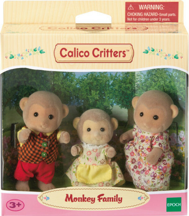 Calico Critters Mango Monkey Family Set