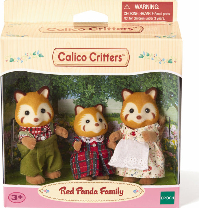 Calico Critters Red Panda Family Toy
