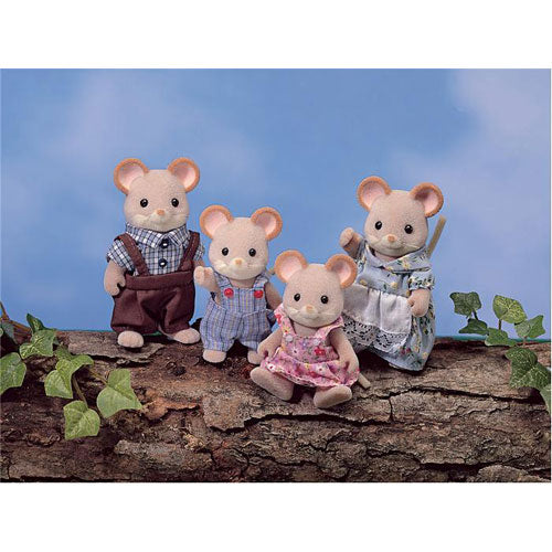 Calico Critters Norwood Mouse Family