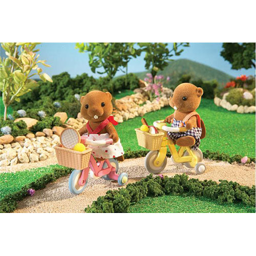 Calico Critters Zack & Sandy's Bike Riding Adventure